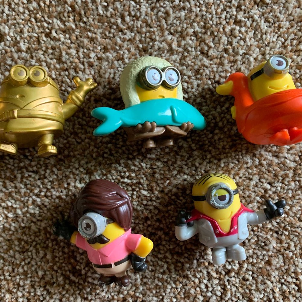 Bundle of 5 McDonald's Minions